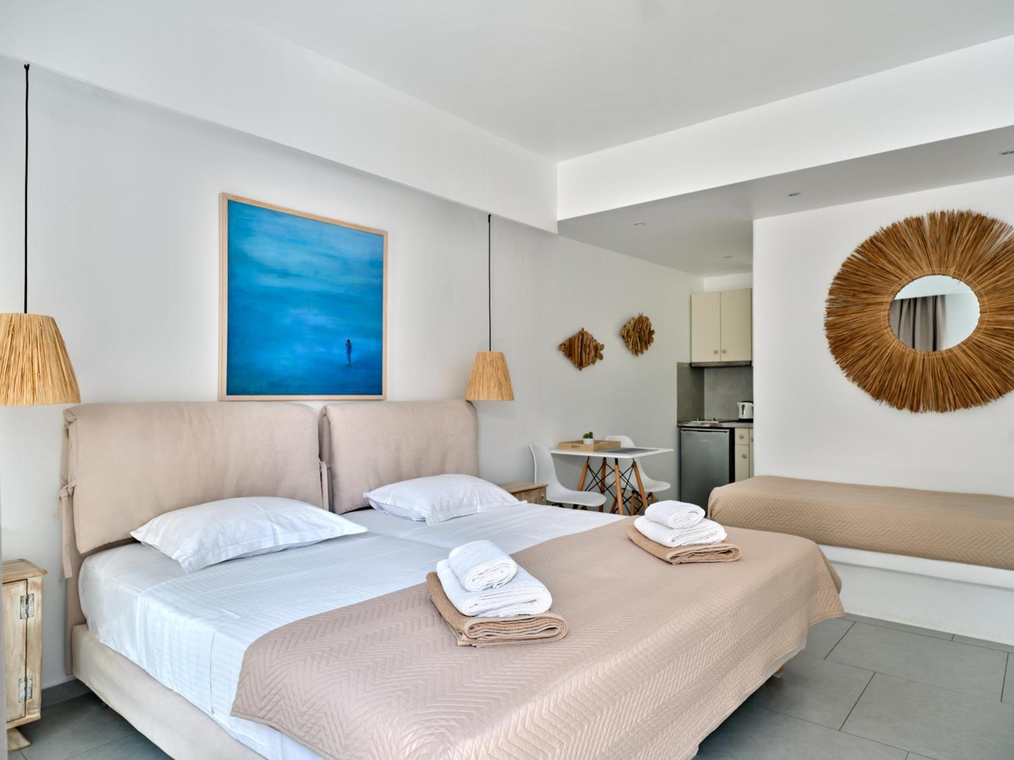 Corina Studios-Apartments Náusza Kültér fotó